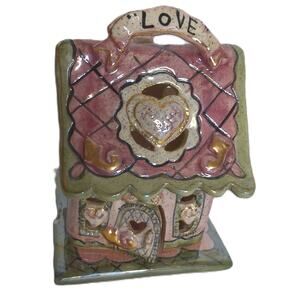 Vintage Blue Sky Clayworks The Love House Heather Goldminc READ